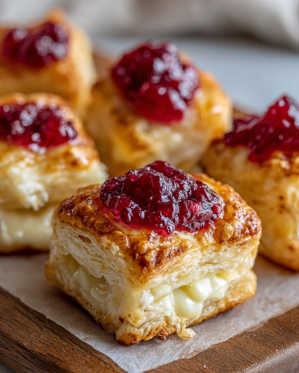 Cranberry Brie Bites - detail 1