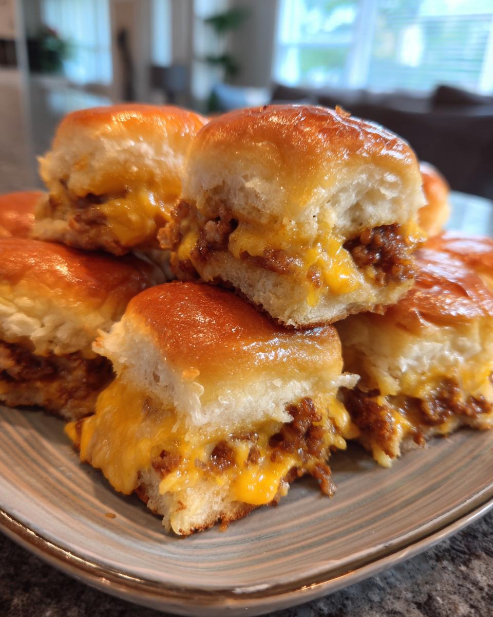 Best Mini Cheeseburger Sliders Bake: 1 Simple Recipe!