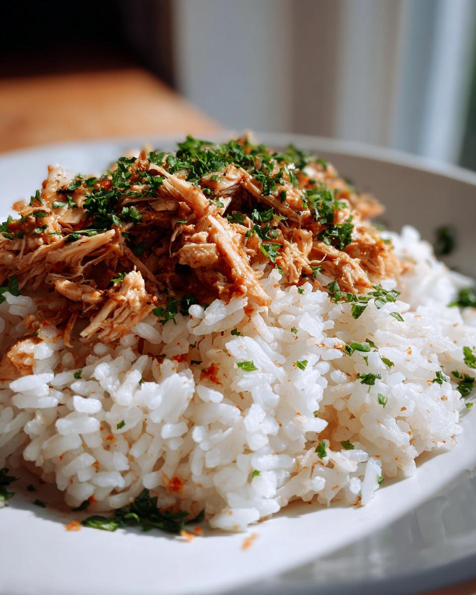 Garlic Chicken & White Rice in 40 Minutes!