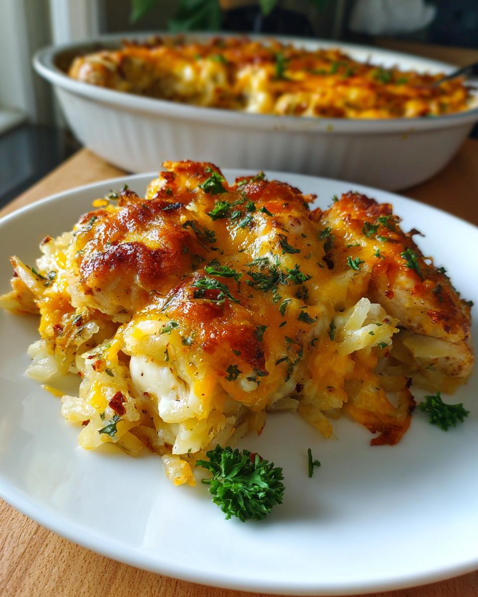 45-Min Cheesy Chicken & Hashbrown Skillet Recipe 5 Cheesy Chicken & Hashbrown Skillet - detail 2