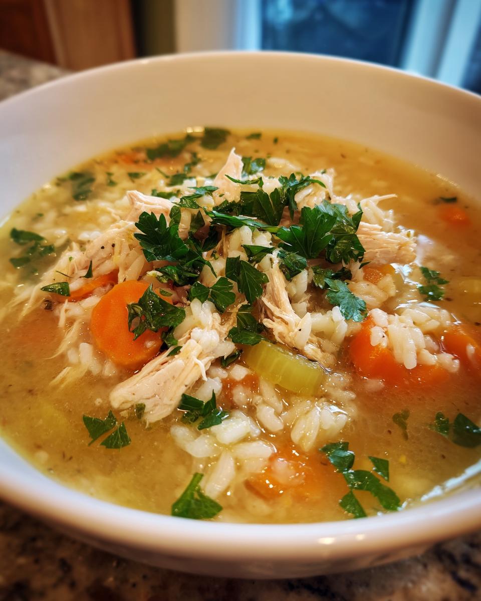 Craving Happiness? 1 Easy Chicken & Rice Soup! 5 Chicken & Rice Soup for Cold Nights - detail 2