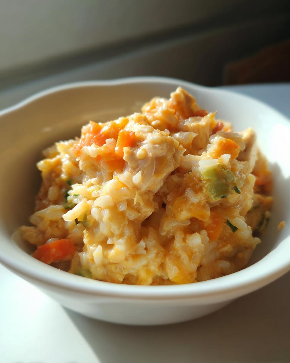 Creamy Chicken & Veggie Rice Bake: 1 Pan, 3 Easy Steps! 5 Creamy Chicken & Veggie Rice Bake - detail 2