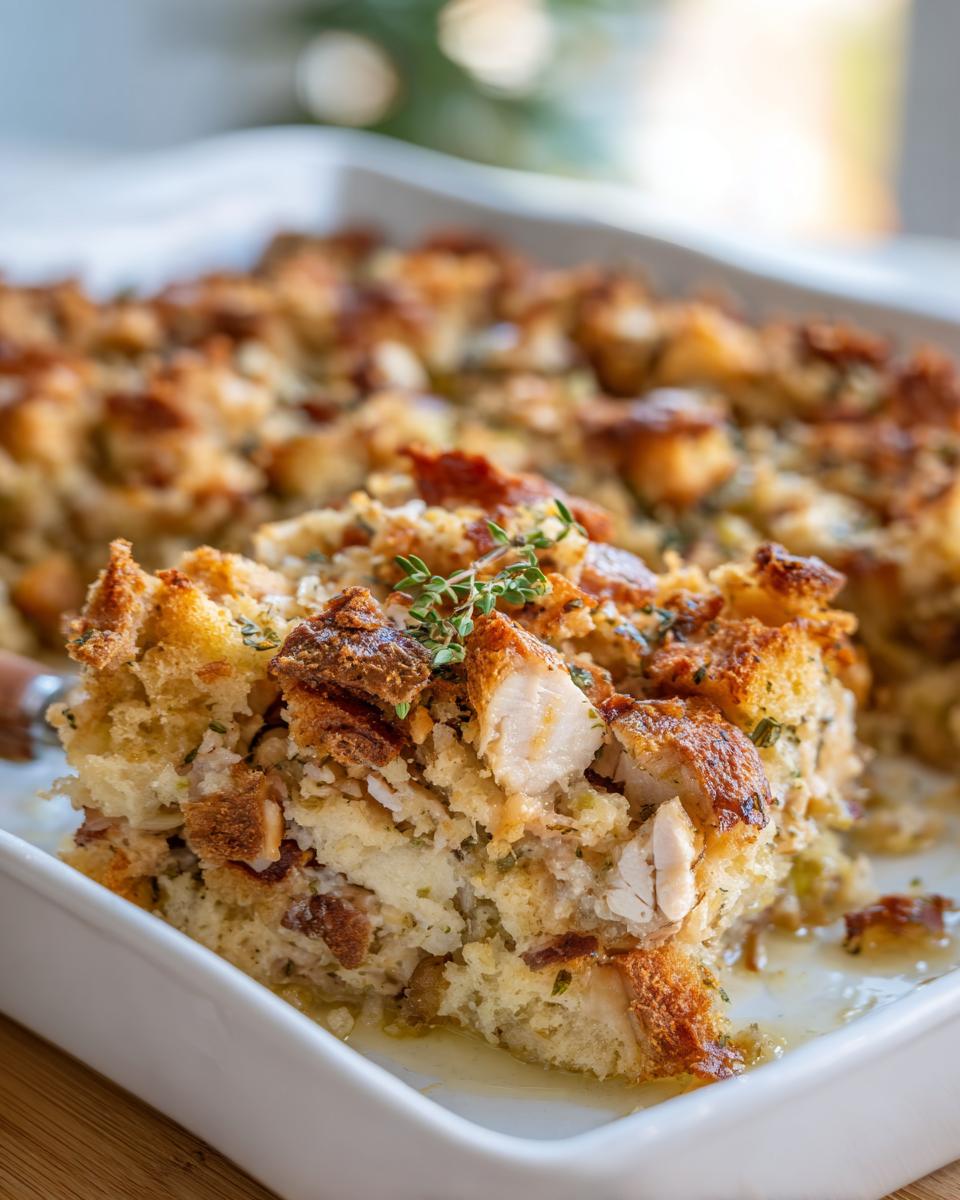 Dump-and-Bake Chicken & Stuffing Dinner - detail 1