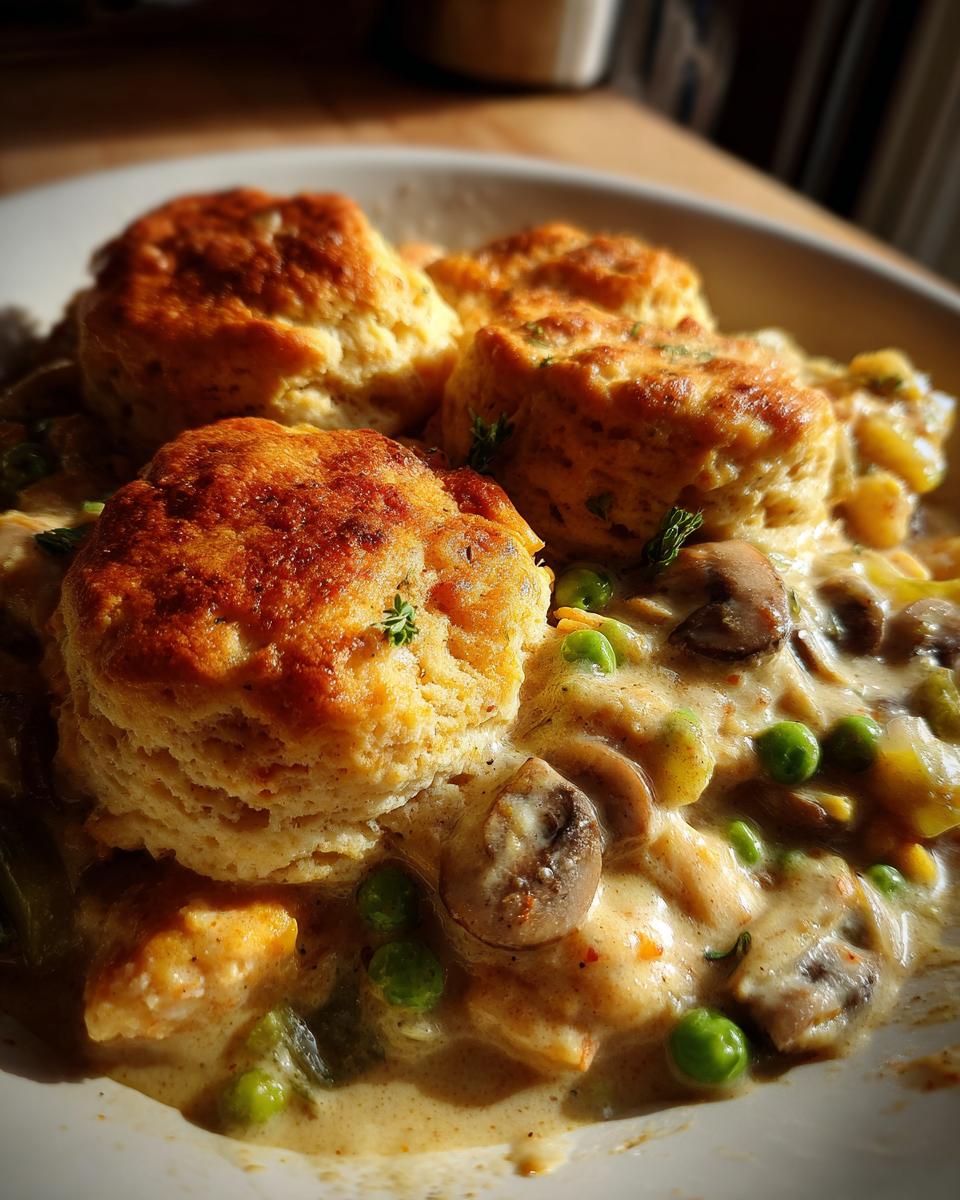 Easy Chicken Biscuit Skillet (No Oven Needed) - detail 1