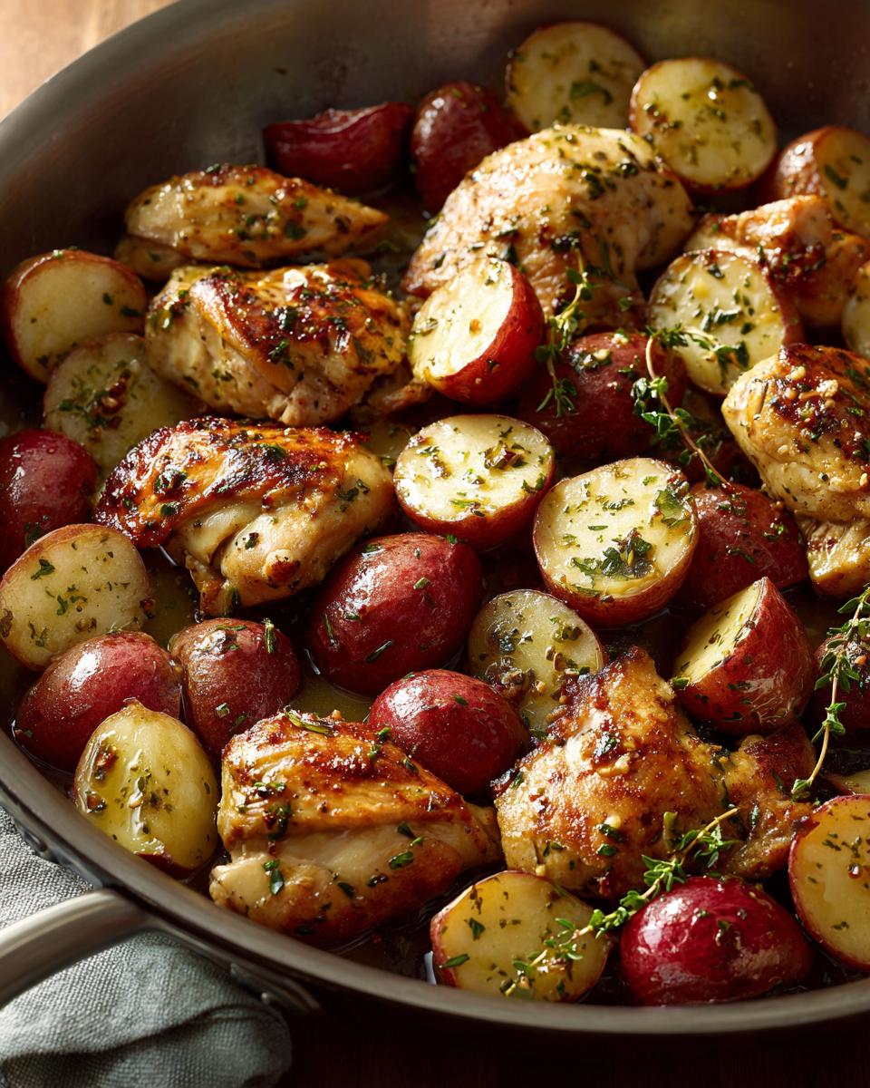 Unforgettable Easy Chicken & Potato Skillet Dinner: 1 Recipe 5 Easy Chicken & Potato Skillet Dinner - detail 2