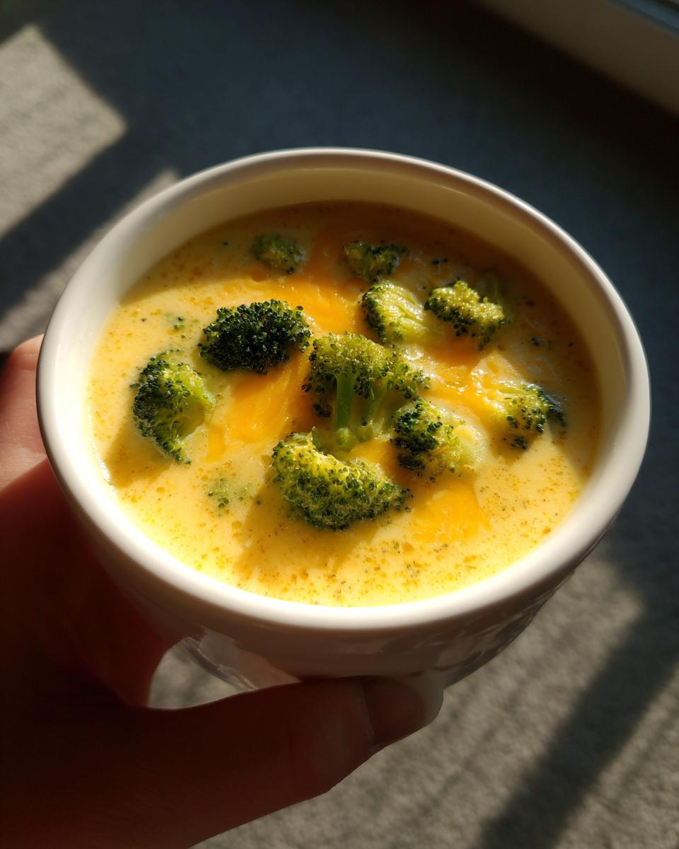 Unbelievably Good: Easy Creamy Broccoli Cheddar Soup in 1 Hour! 5 Easy Creamy Broccoli Cheddar Soup - detail 2