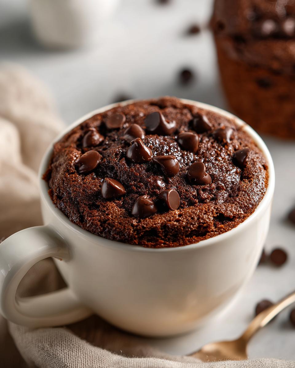 Hot Chocolate Mug Cake for Cozy Nights - detail 1