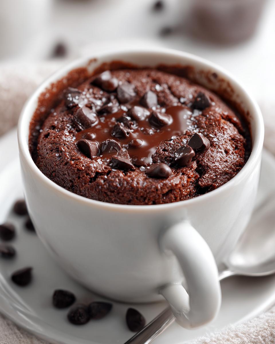 Hot Chocolate Mug Cake for Cozy Nights - detail 2