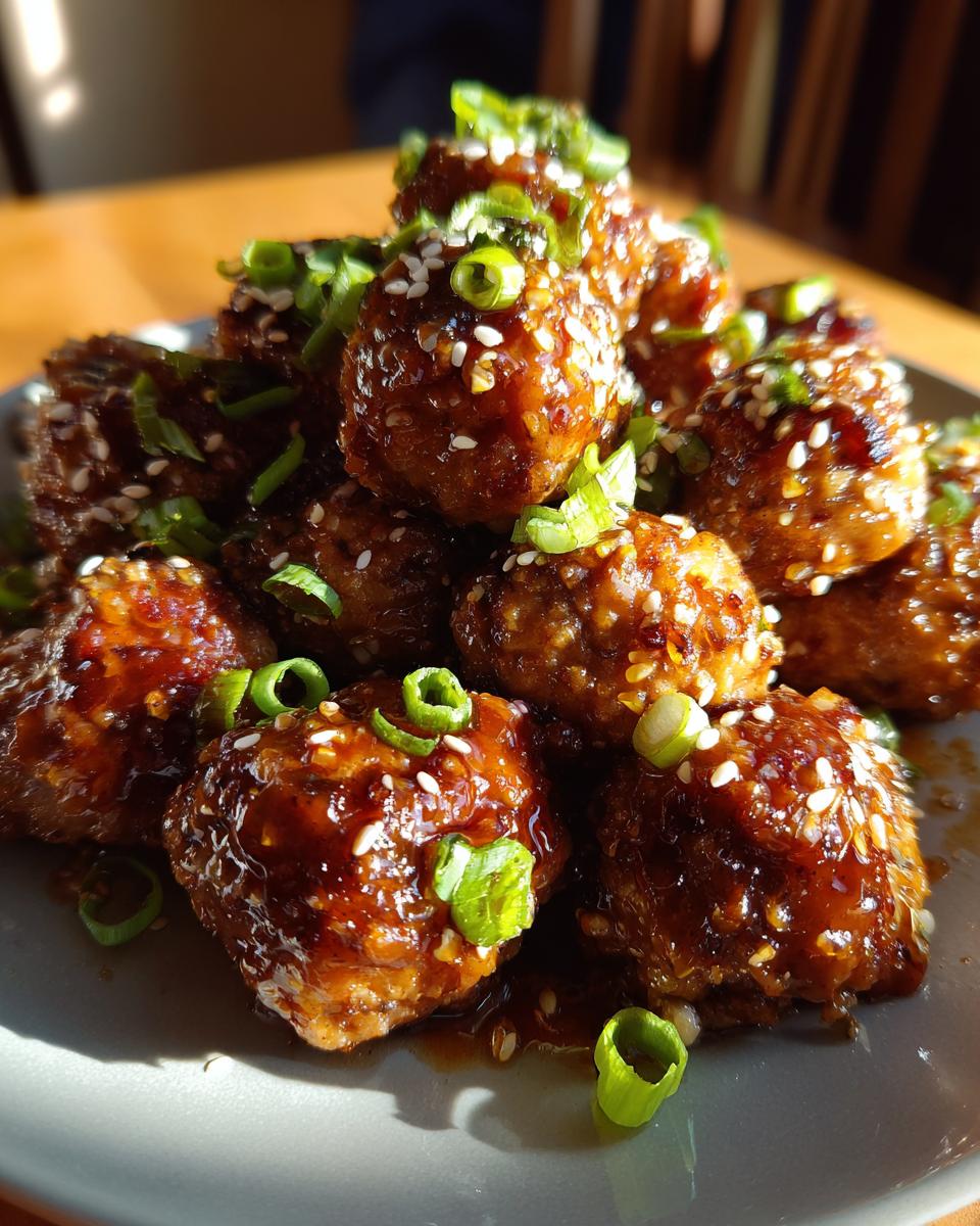1 Honey Garlic Meatball That's Simply Delicious! 5 Irresistible Slow Cooker Honey Garlic Meatball - detail 2