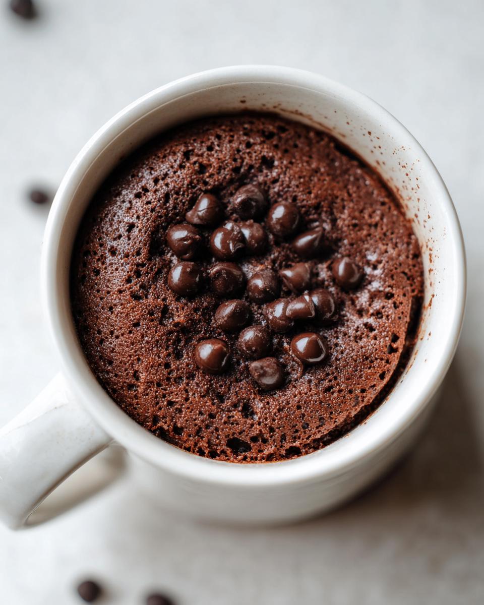 Low-Sugar Chocolate Mug Cake: 5-Min Guilt-Free Treat