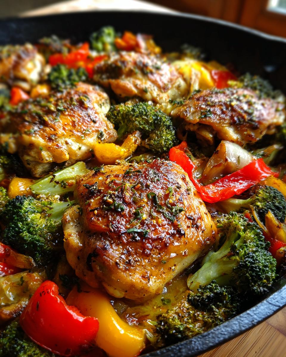 Unbelievable! 1-Pan Lemon Garlic Chicken & Veggies (Easy) 4 One-Pan Lemon Garlic Chicken & Veggies - detail 1