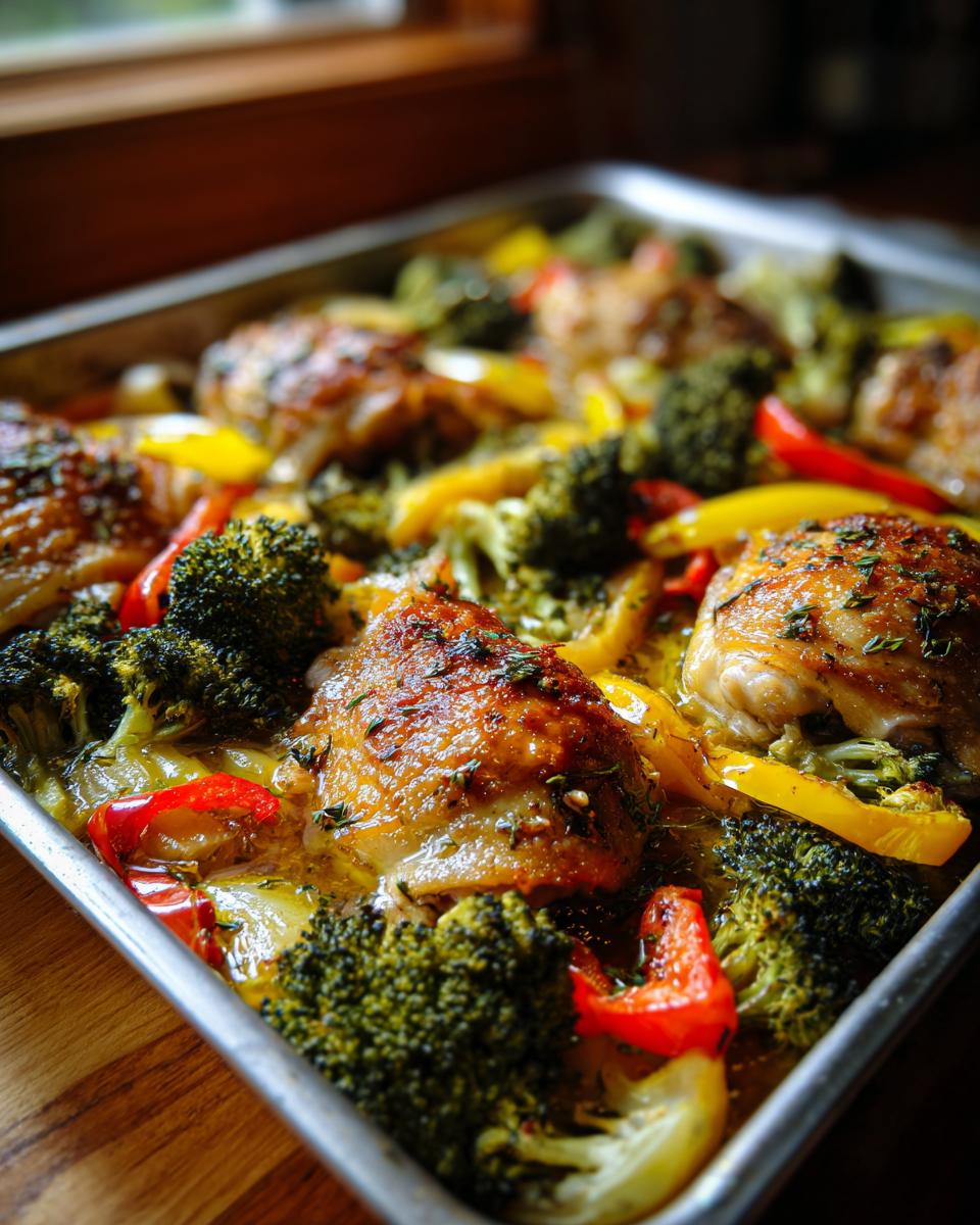 Unbelievable! 1-Pan Lemon Garlic Chicken & Veggies (Easy) 5 One-Pan Lemon Garlic Chicken & Veggies - detail 2