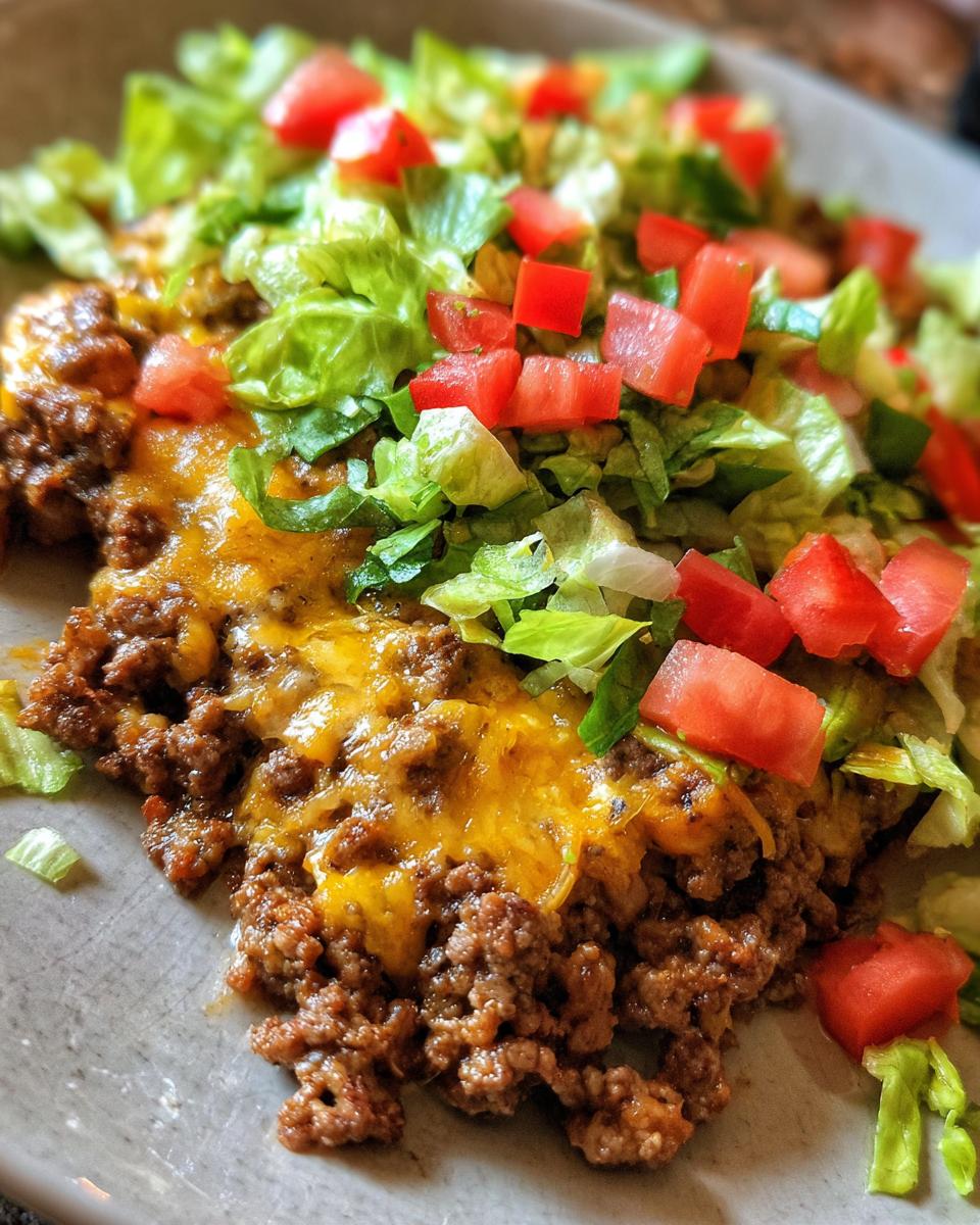 Quick Taco Beef Skillet (No Shells): 30-Minute Dinner! 4 Quick Taco Beef Skillet (No Shells) - detail 1