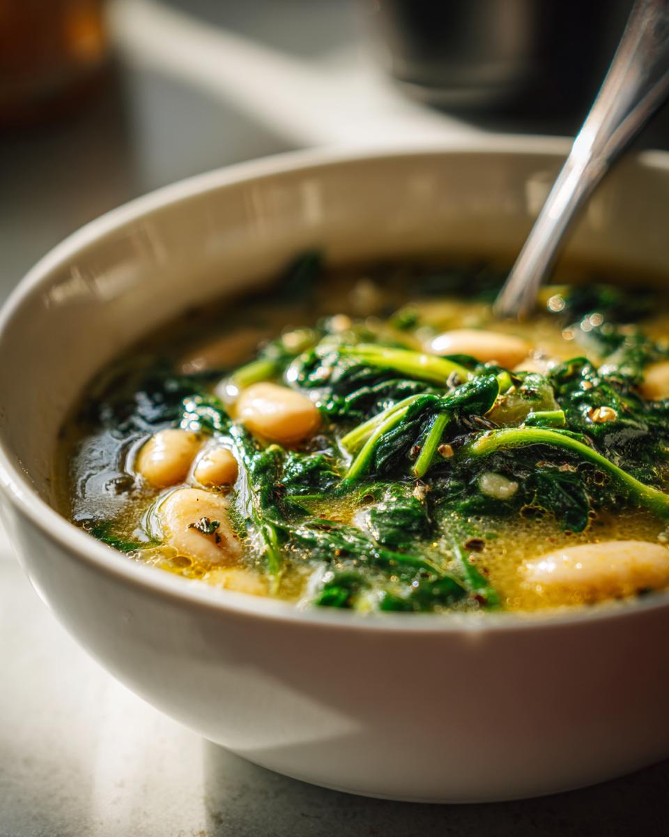 Best Tuscan White Bean Soup: 45 Mins of Happiness 5 Best Tuscan White Bean Soup - Eat With Clarity - detail 2
