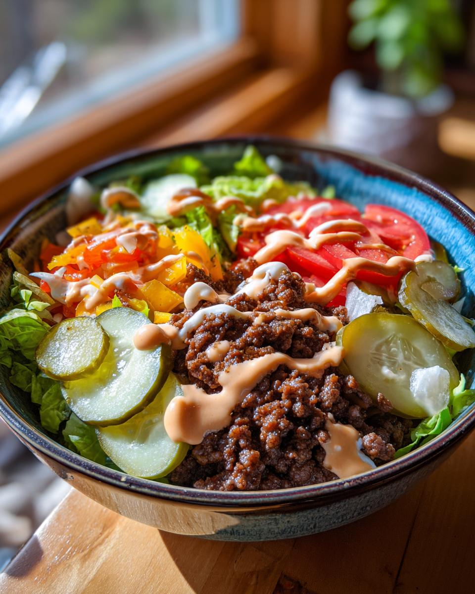 Unbelievably Easy 20-Minute Burger Bowls!