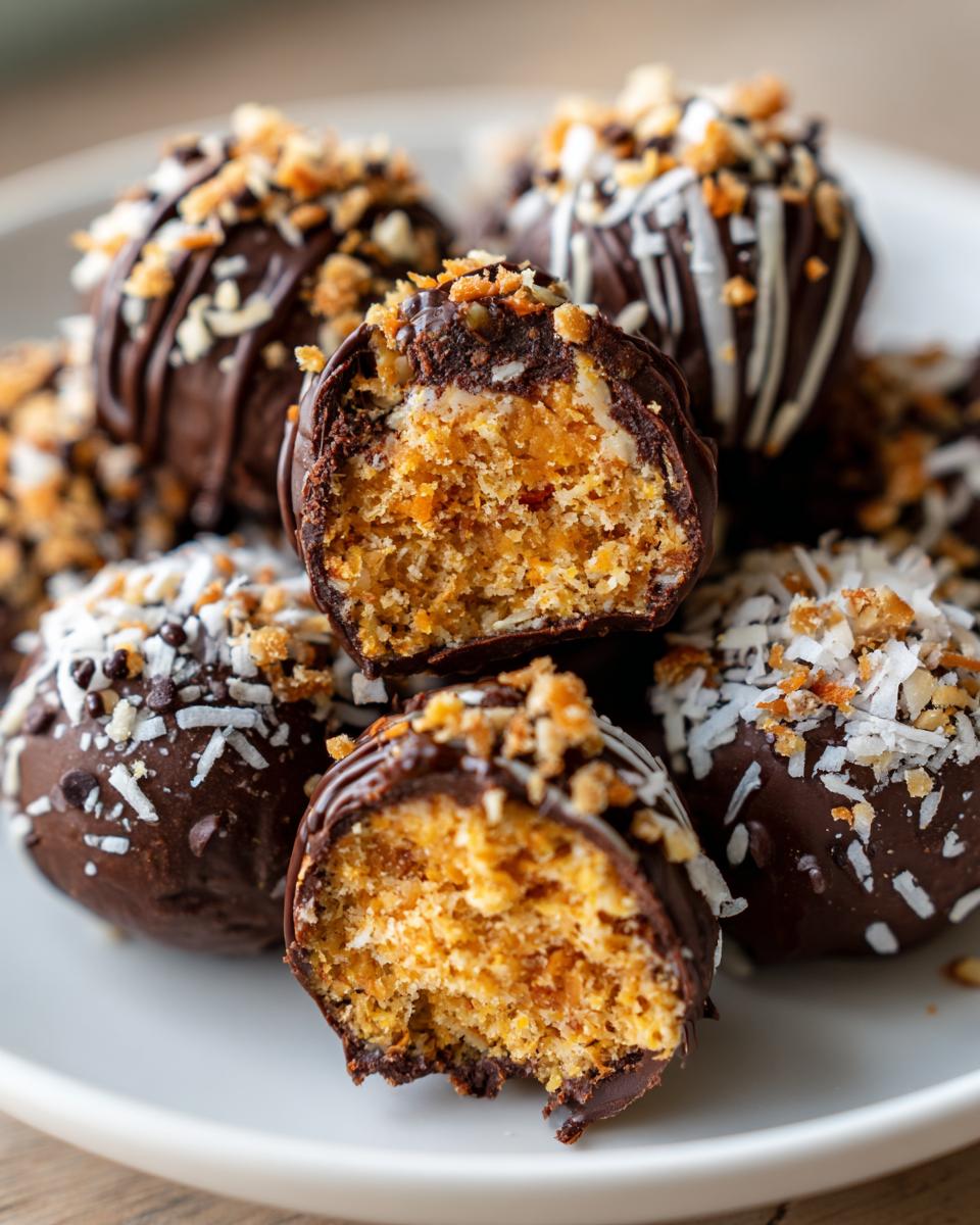 Carrot Cake Truffles - detail 1