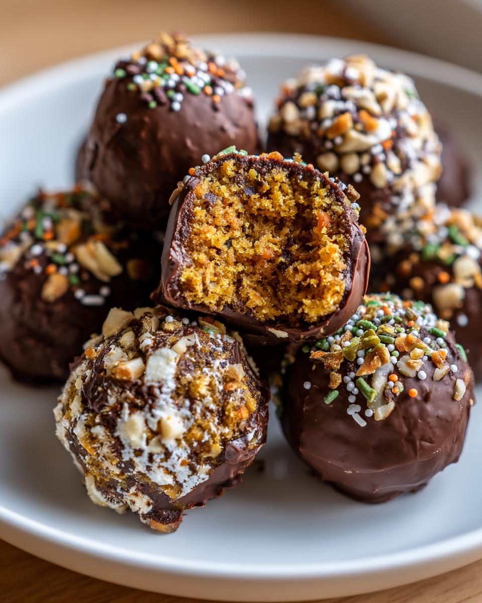 Carrot Cake Truffles - detail 2