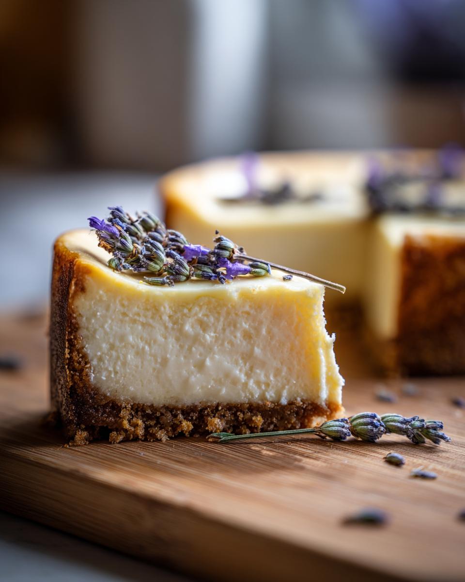 Delightful Honey Lavender Cheesecake: 1 Recipe to Love