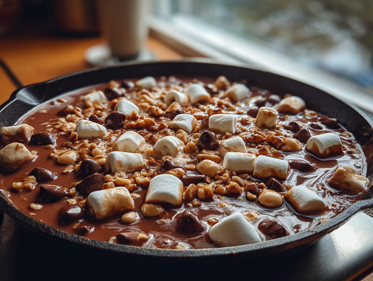 Easy Skillet Chocolate Treat - detail 2
