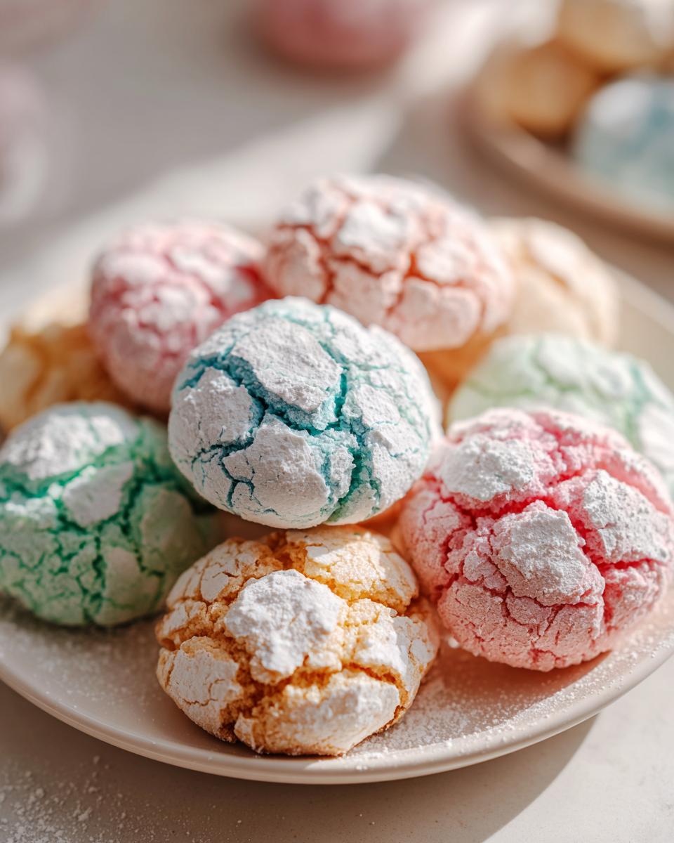 Springtime Crinkle Cookies: A Delightful Recipe with 1 Key!