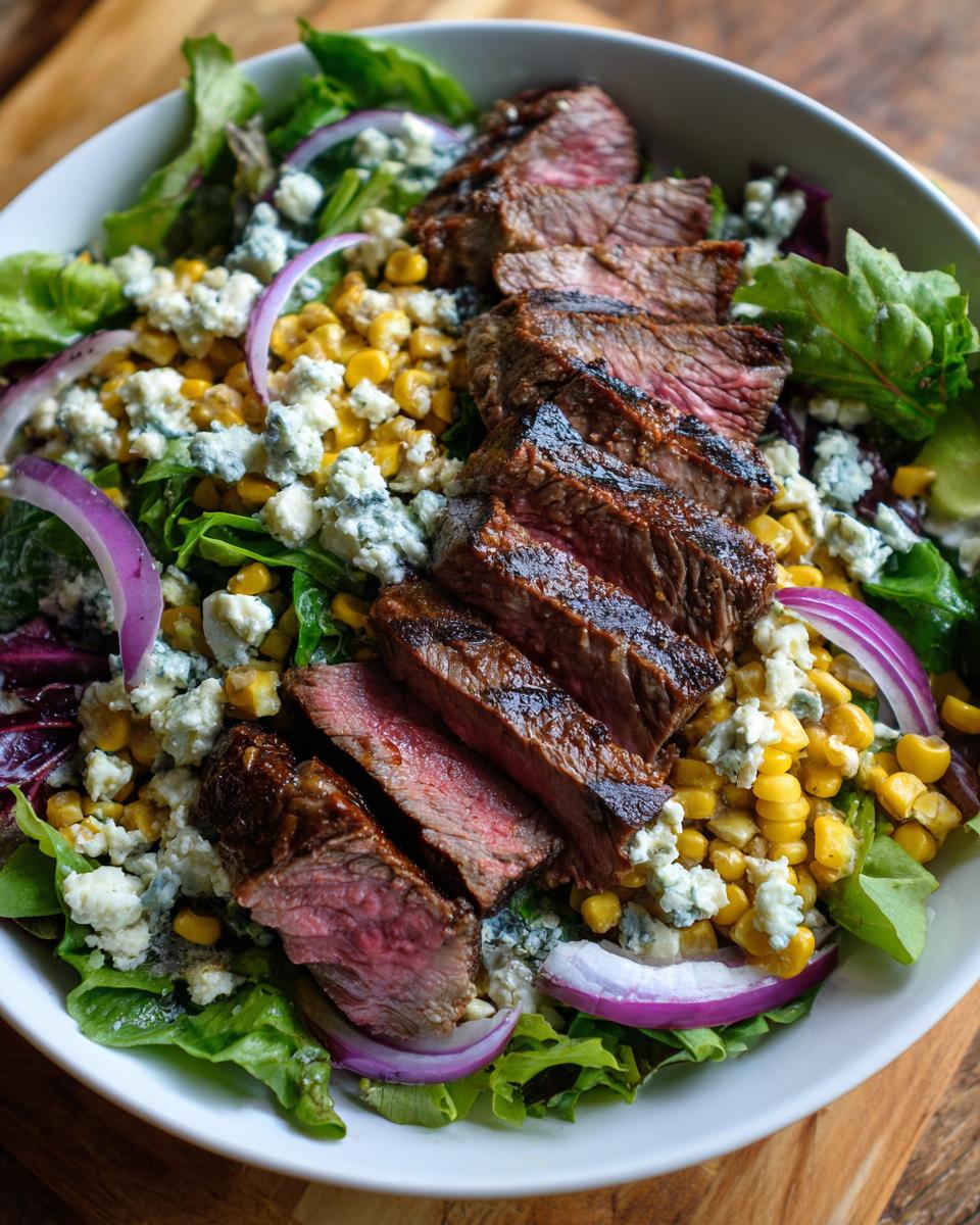 Craving? Ultimate Grilled Balsamic Steak Salad—Easy! 5 Ultimate Grilled Balsamic Steak Salad with Creamy Gorgonzola & Sweet Corn - detail 2