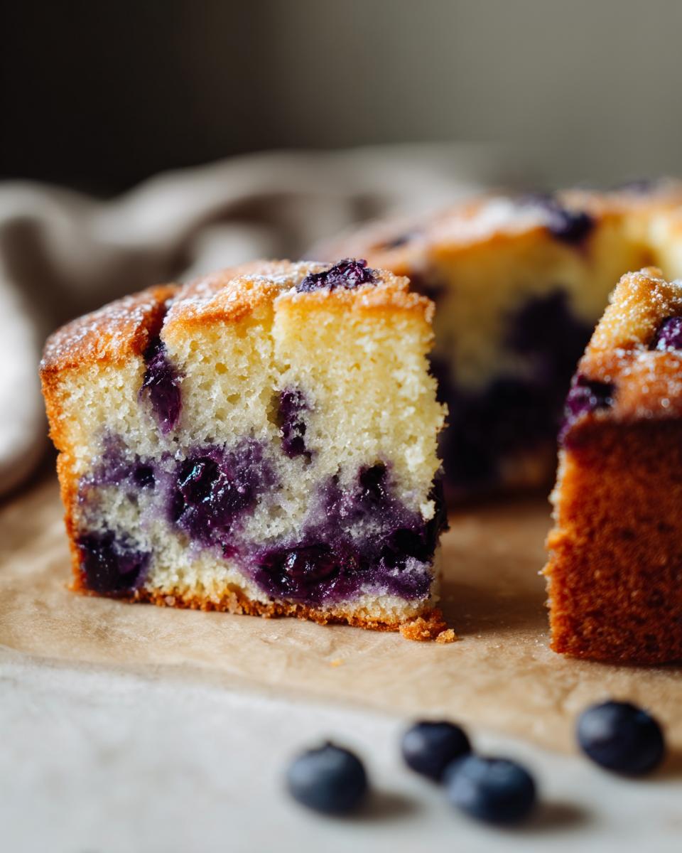Delicious Blueberry Lemon Pudding Cake: Easy Recipe for 8 4 Blueberry Lemon Pudding Cake - detail 1