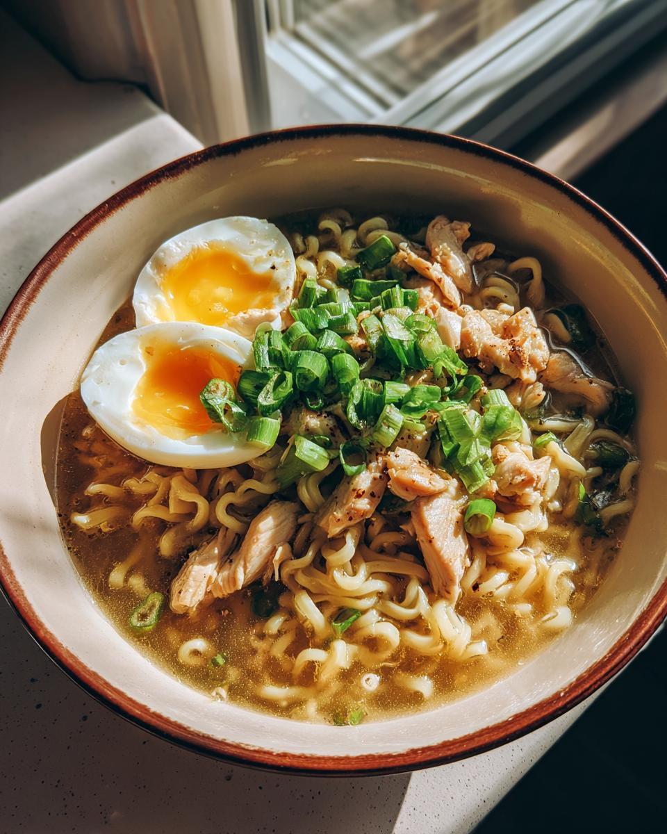 **Creamy Garlic Chicken Ramen: 30-Min Recipe You'll Love**