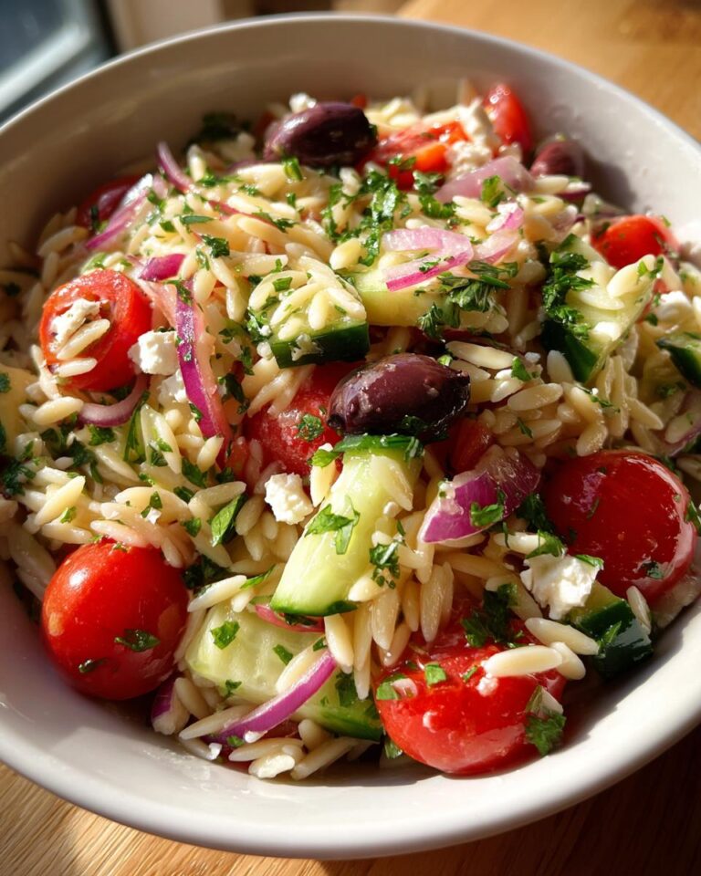 Fresh Summer Orzo Salad