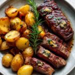 Garlic Butter Steak and Potatoes