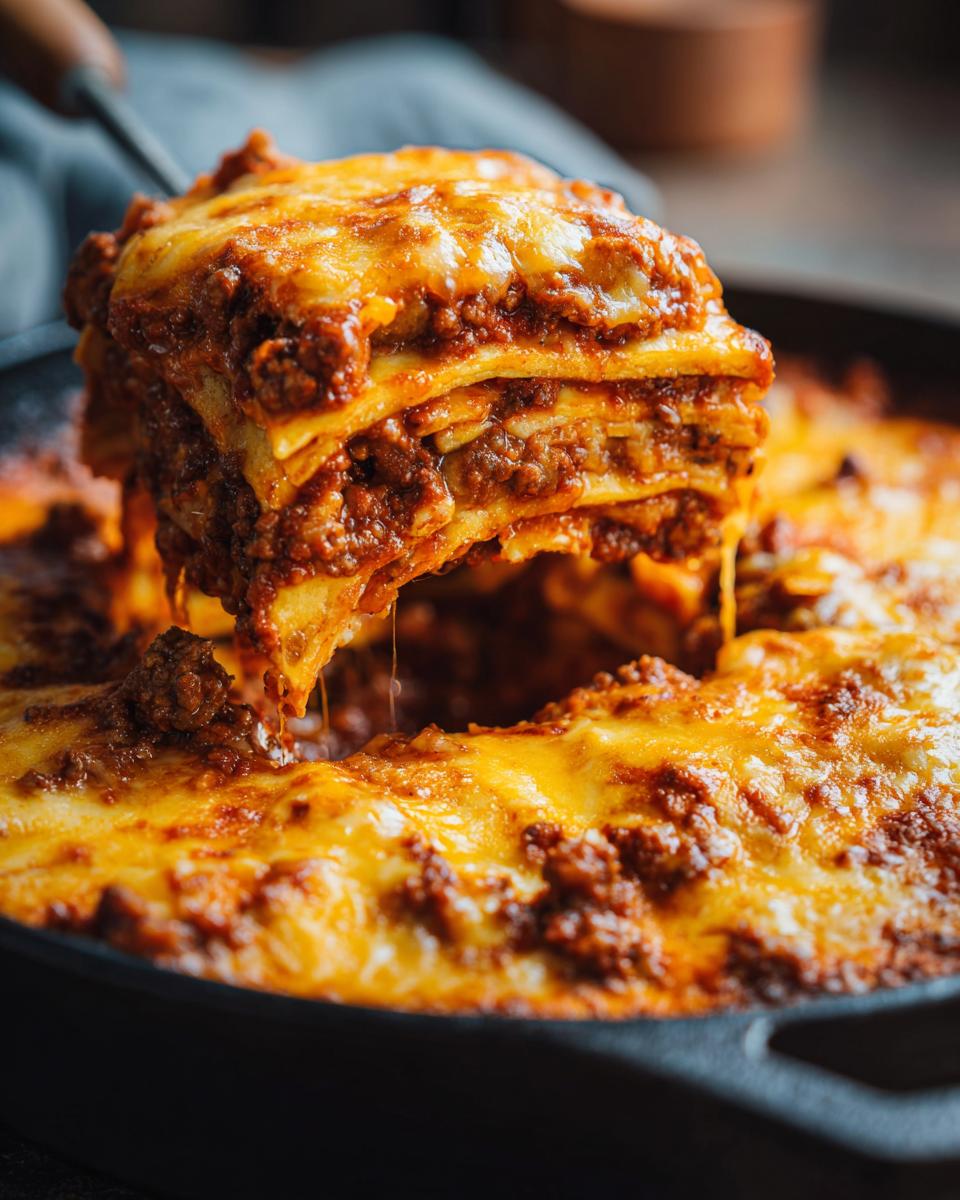 Ground Beef Enchilada Bake - detail 2
