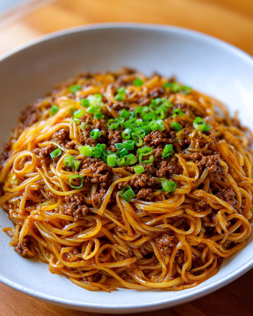 Uncover Secret: 15-Min Ground Beef Mongolian Noodles Recipe 4 Ground Beef Mongolian Noodles Recipe - detail 1
