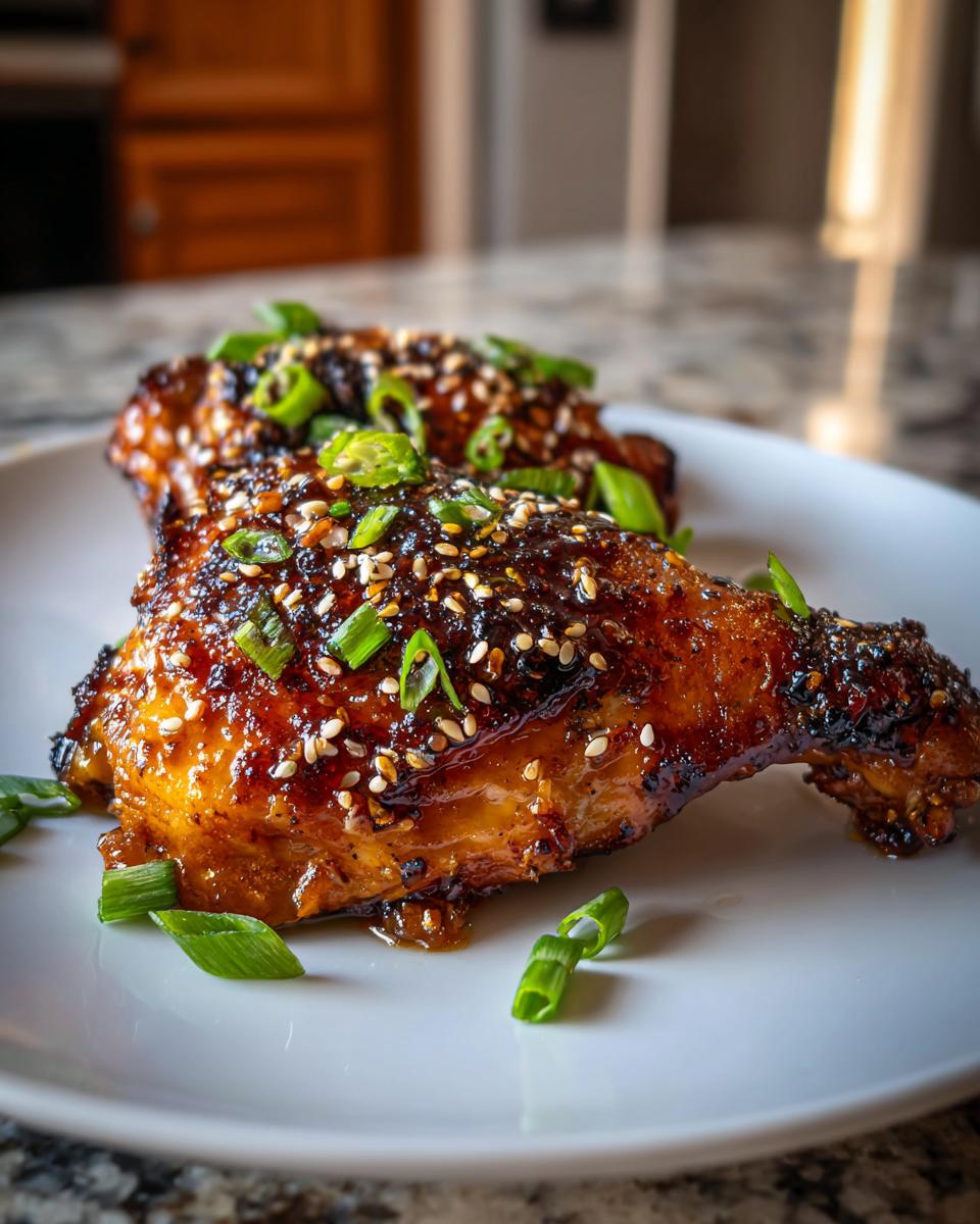 Honey Garlic Chicken Thighs - detail 1