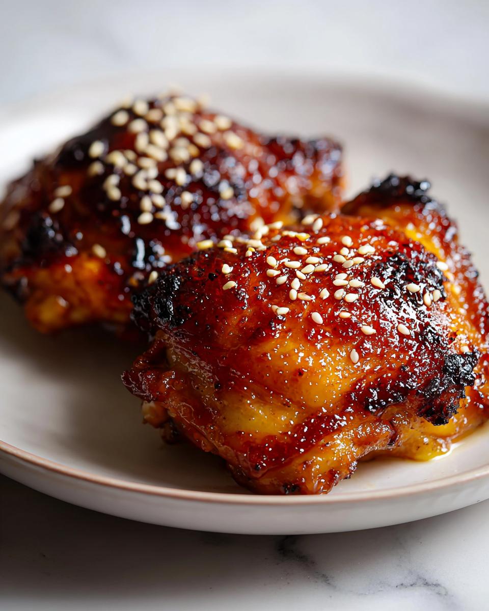 Unbelievably Easy 1-Pan Honey Soy Chicken Thighs Recipe 5 Honey Soy Chicken Thighs - detail 2