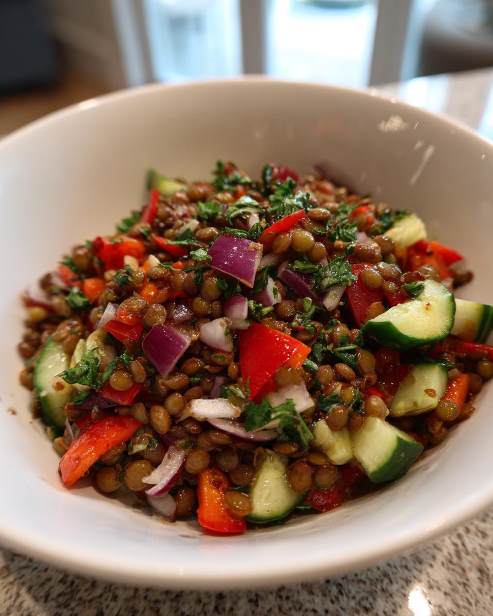 Mediterranean Lent Dinner Bowl - detail 1