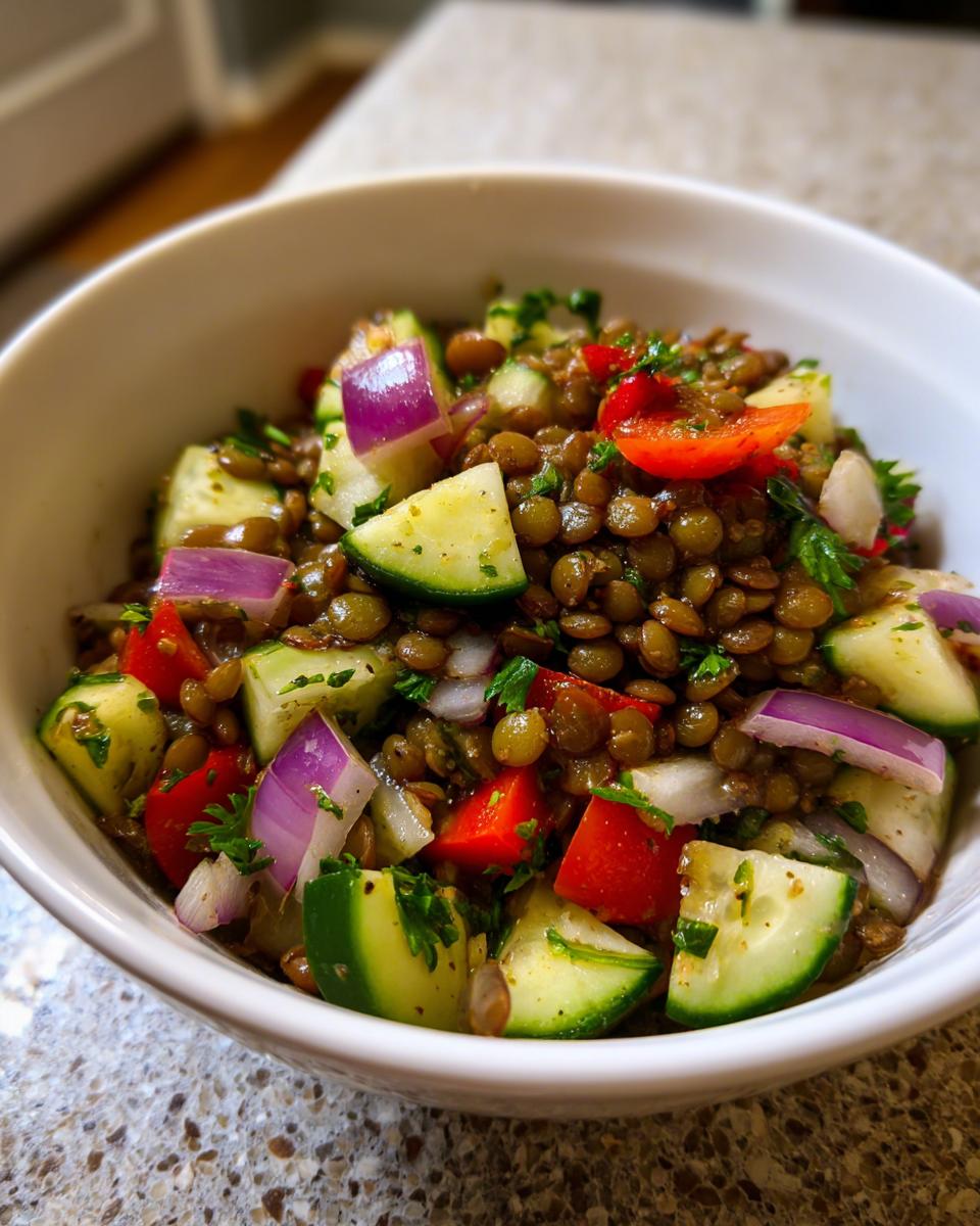 Mediterranean Lent Dinner Bowl - detail 2