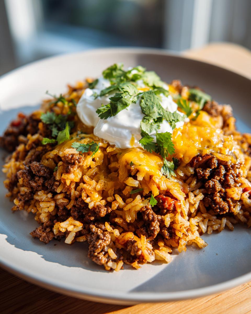 1 Pot Taco Rice: A Flavorful Dinner in 1 Hour 5 One Pot Taco Rice - detail 2