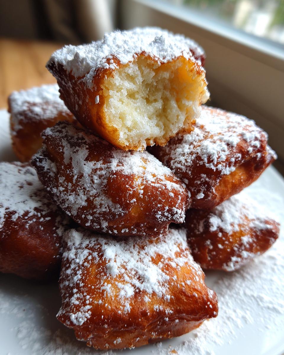 Beignets Printable Irresistible Vanilla French Beignets: 1 Recipe!