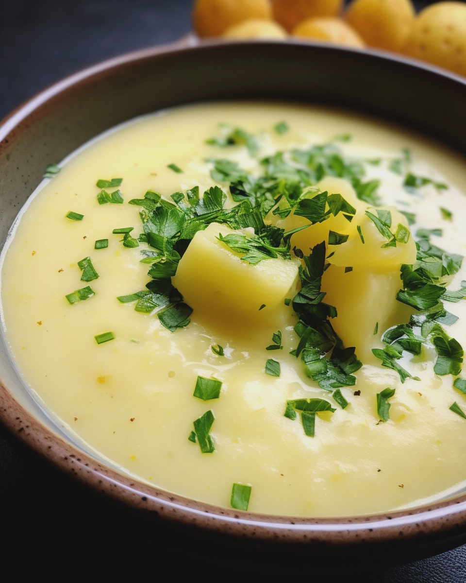 Cheddar Garlic Herb Potato Soup 5 Cheddar Garlic Herb Potato Soup | Cozy & Creamy Comfort Food - detail 2