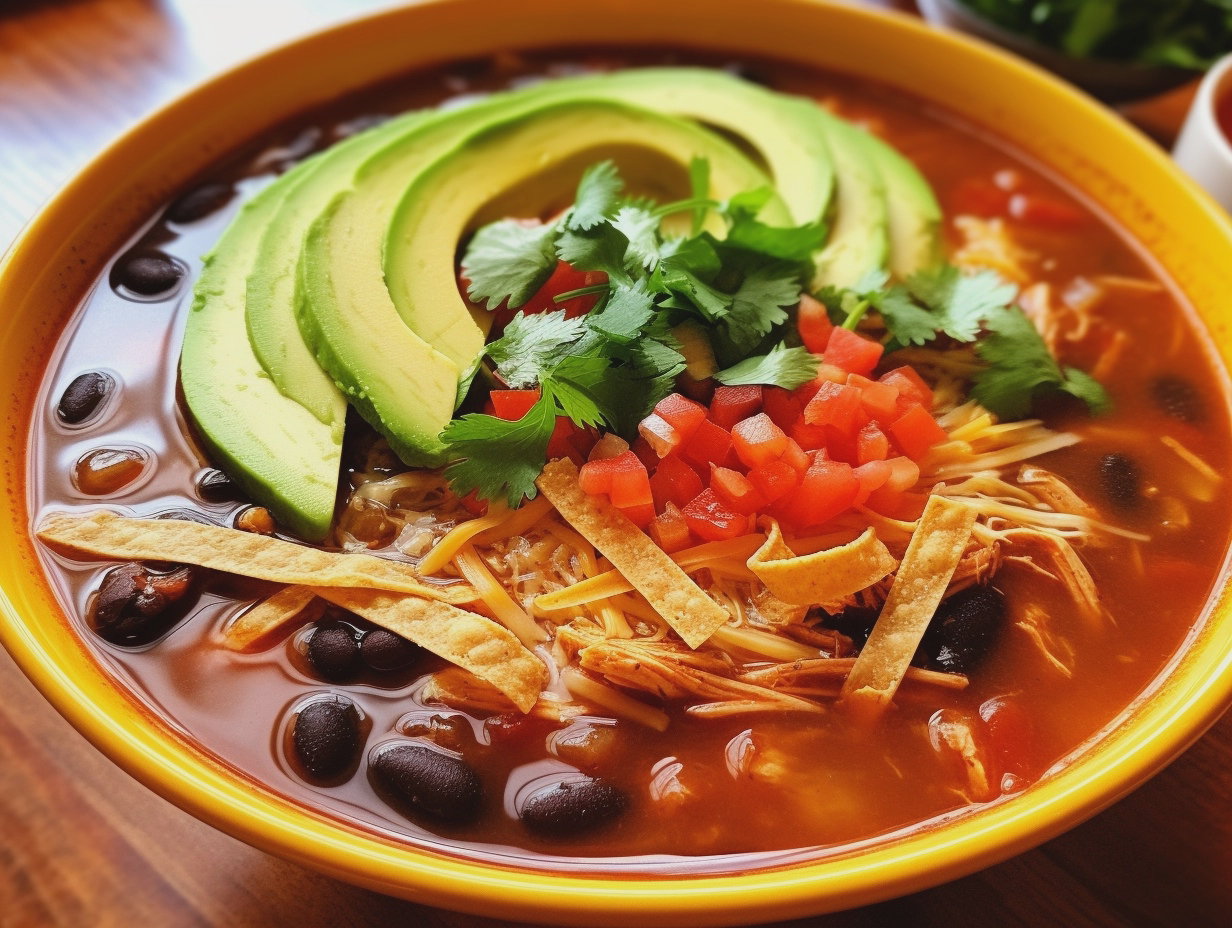 Classic Chicken Tortilla Soup 4 Classic Chicken Tortilla Soup - detail 1