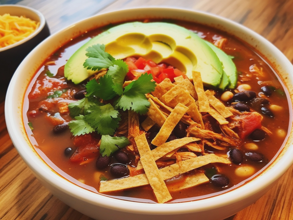 Classic Chicken Tortilla Soup 5 Classic Chicken Tortilla Soup - detail 2