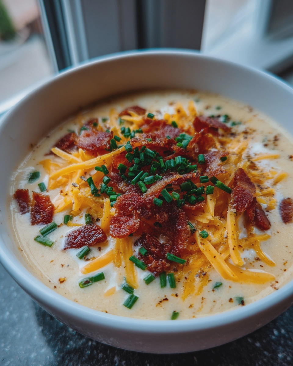 Homemade Loaded Potato Soup 4 The Best Homemade Loaded Potato Soup - detail 1