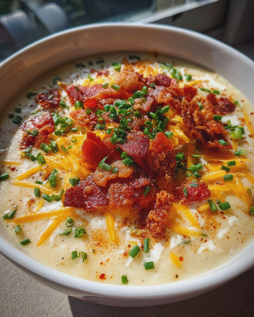 Homemade Loaded Potato Soup 5 The Best Homemade Loaded Potato Soup - detail 2
