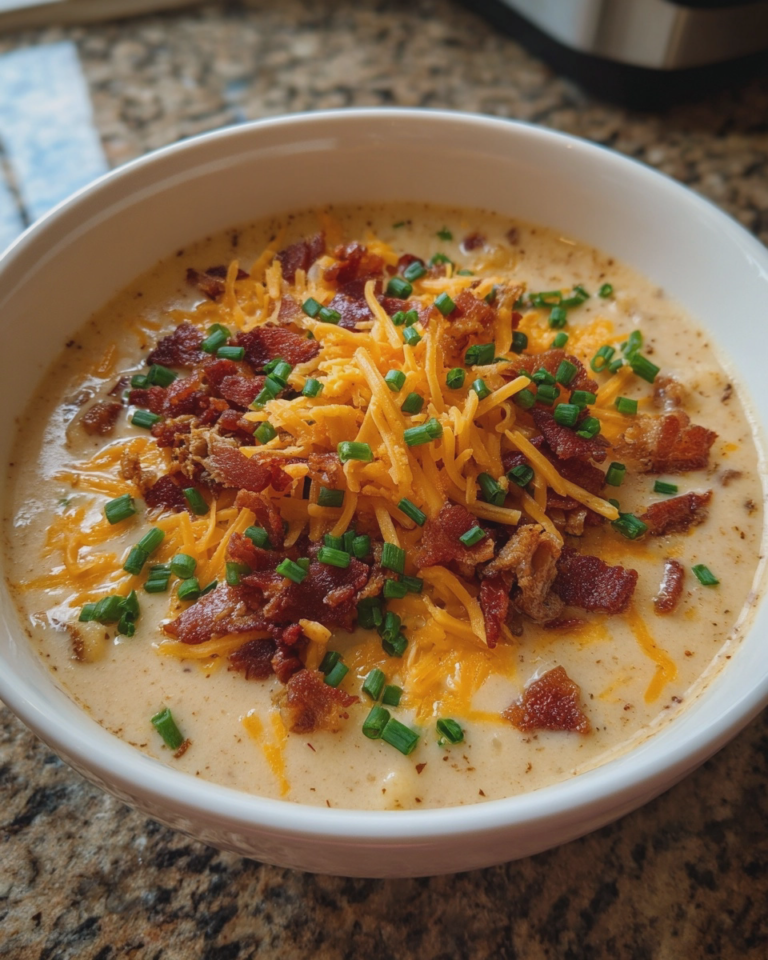 The Best Homemade Loaded Potato Soup