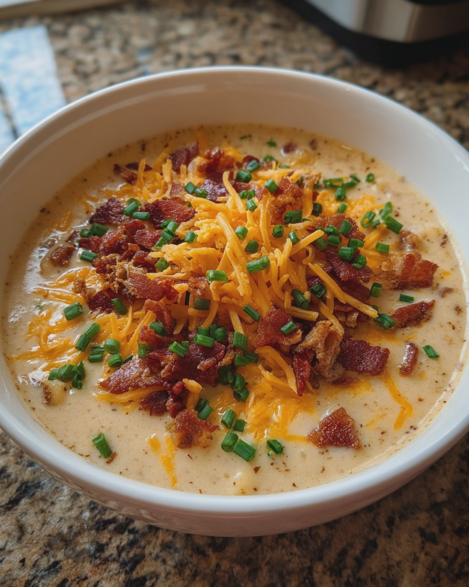 Homemade Loaded Potato Soup