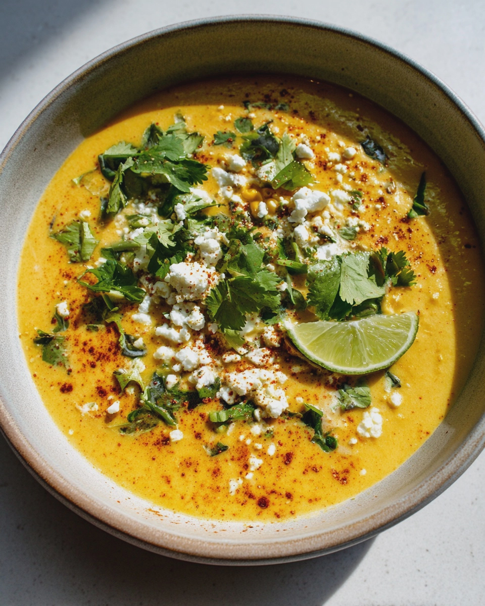 This Mexican Street Corn Soup is inspired by elote, bringing all those bold, zesty flavors into a cozy, comforting bowl.â€¦ | Best soup ever homemade, Weekend soup recipes, Mexican soup recipes - detail 2