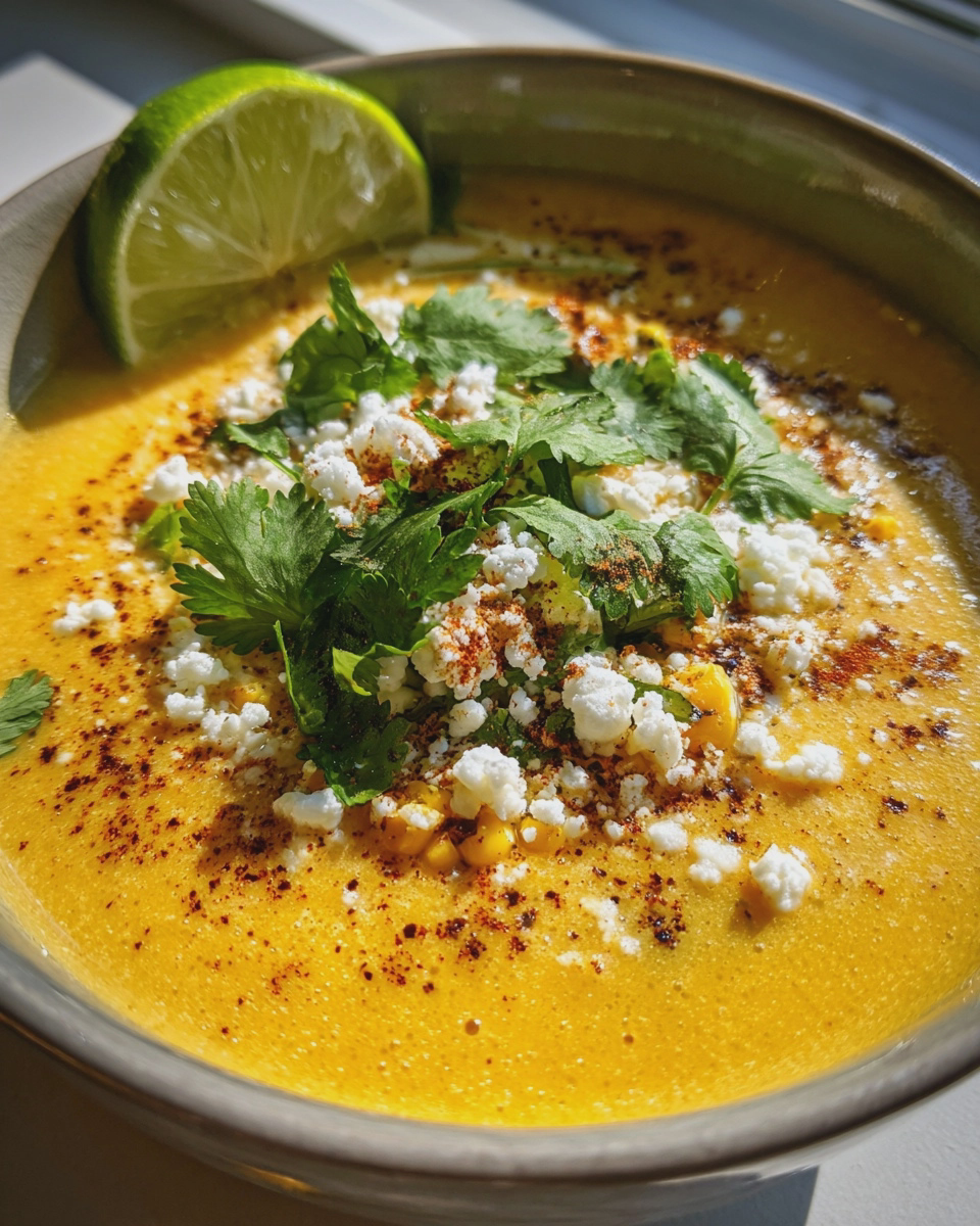 Mexican Street Corn Soup